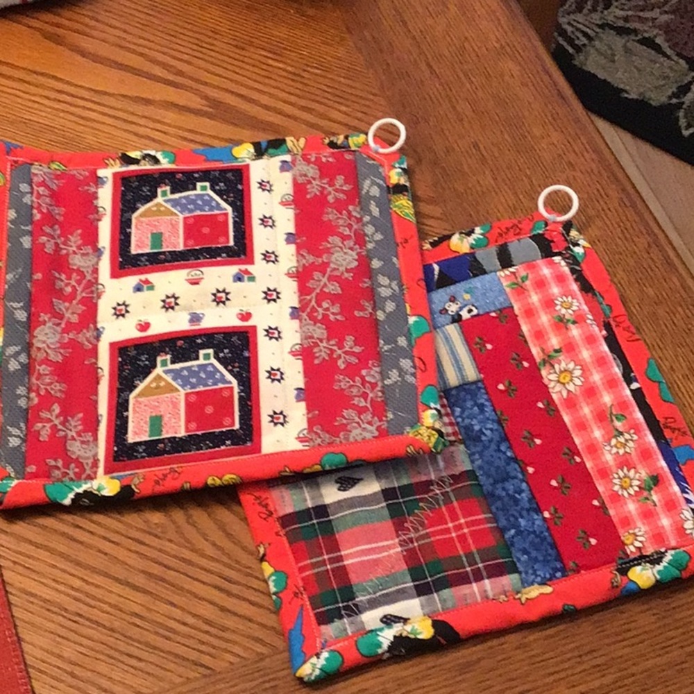 NWOT Two handmade  Trivets